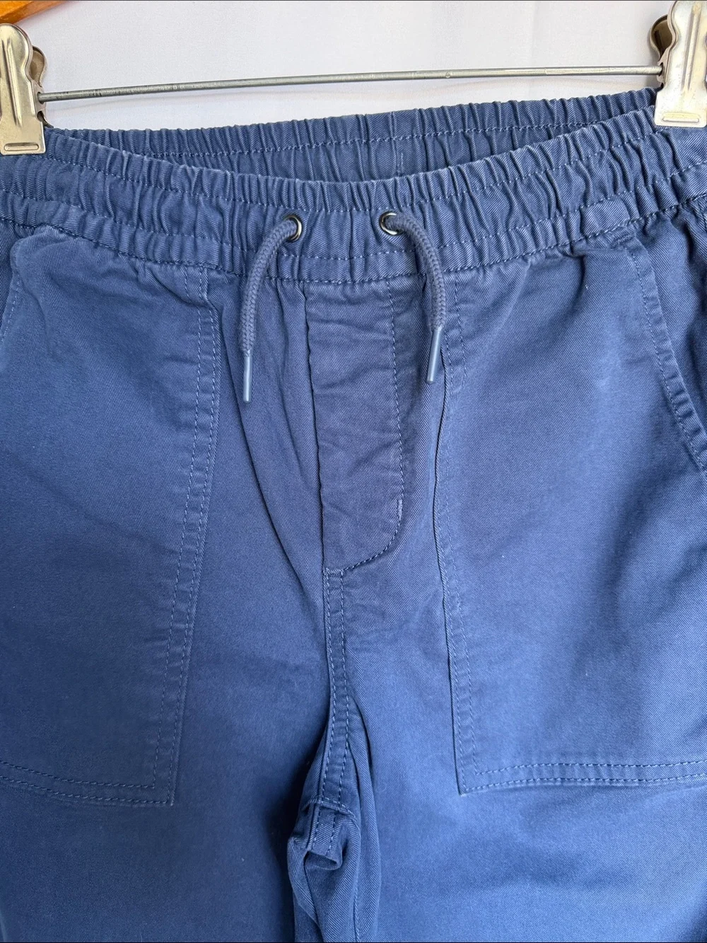 3 Pair boys pants cargo jogger uniform elastic waist autism friendly sz 10 GAP